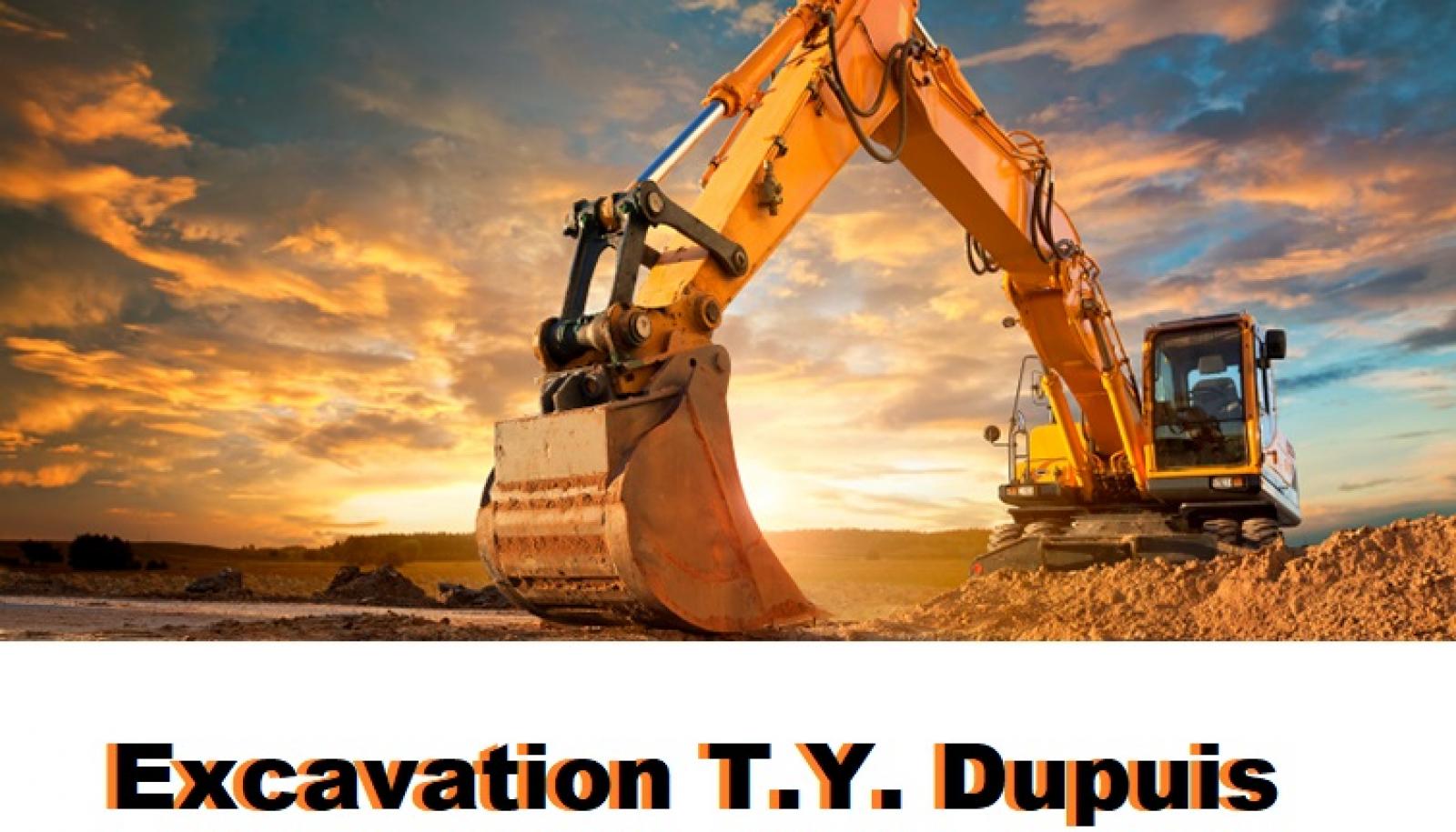 Excavation T.Y. Dupuis Côte-Nord . Logo